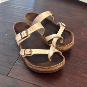 Birkenstock Cream Sandals